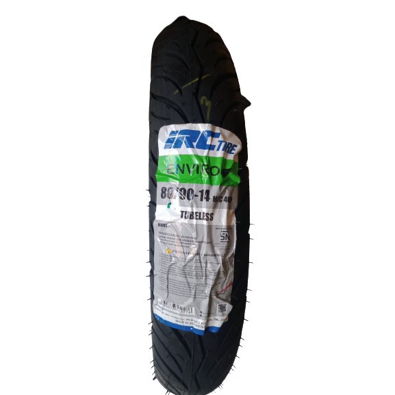 Ban luar tubles motor matic 80/90 90/90 ring 14 merek IRC