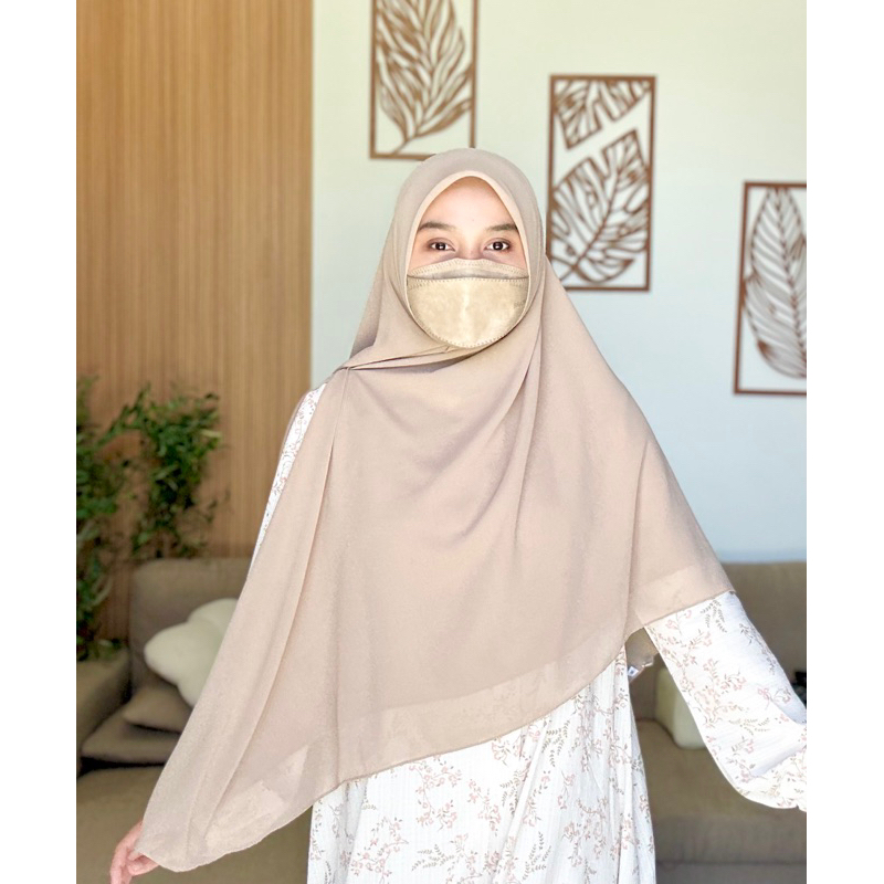 Zahra Scarf Hijab Segi Empat Oval Hijab Malay Hijabnyakitabyadara