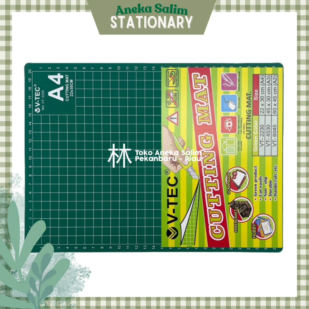 

Anekasalim - Cutting Mat V-Tec VT-2230/A4