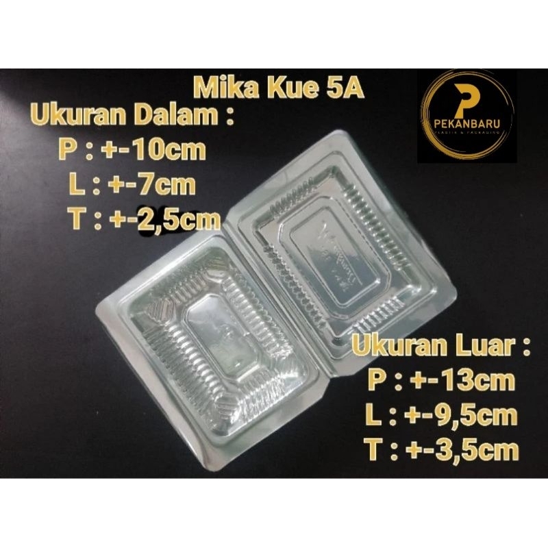 Mika 5A Tebal 100pcs/ Mika Kue isi 2 / Mika Bihun