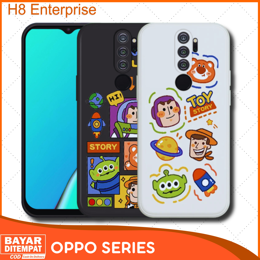 Case Oppo A5 2020 A9 2020 A54 4G Casing Softcase Cute Kartun Toy Story Losto Silicon Premium