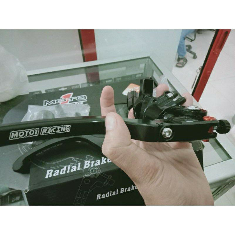 MASTER REM KTC RACING RADIAL 1 TABUNG FULL CNC 14MM BEAT VARIO MIO SCOOPY VIXION NINJA AEROX SATRIA FU CBR RX KING SEMUA MOTOR UNIVERSAL 14 MM