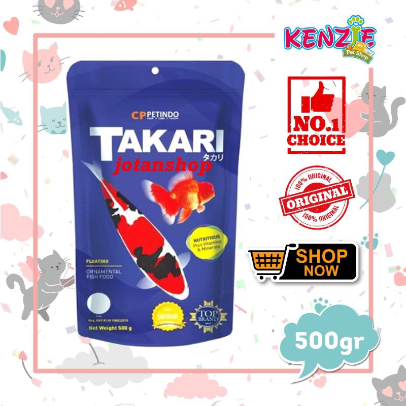 Takari 500 Gram Fish Food - Pakan Ikan