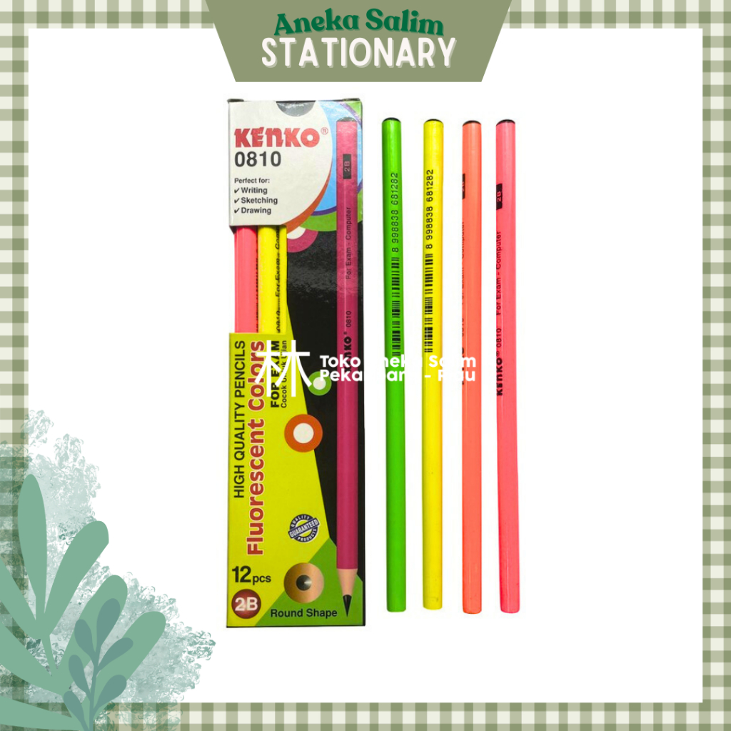 

Anekasalim - Pensil Kenko 2B 0810 Fluorescent