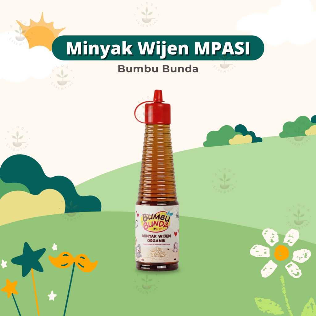 

Bumbu Bunda by Elia Minyak Wijen Minyak MPASI Non MSG - Wijen Halal