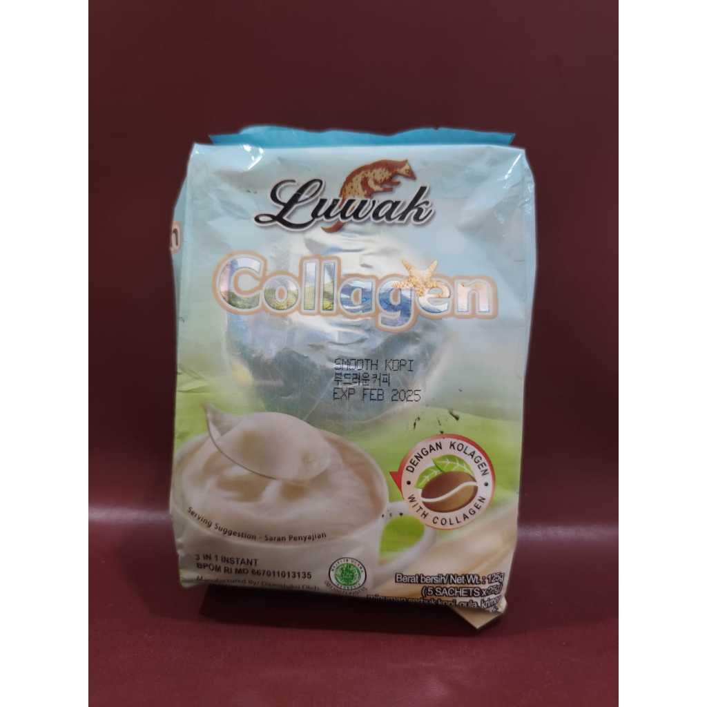 

Kopi Luwak Collagen 125gr isi 5sct