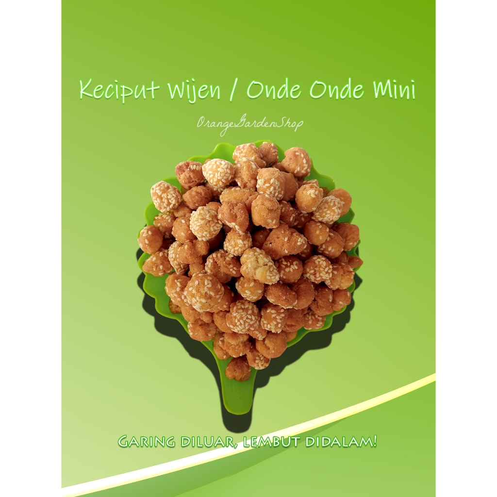 

Kue Ciput Keciput Wijen Onde Onde Mini 500 Gram