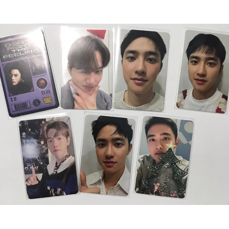 OFFICIAL PC PHOTOCARD EXO BAEKHYUN KYUNGSOO D.O CHEN SUHO SEHUN XIUMIN CHANYEOL KAI DFTF EMPATHY PIN