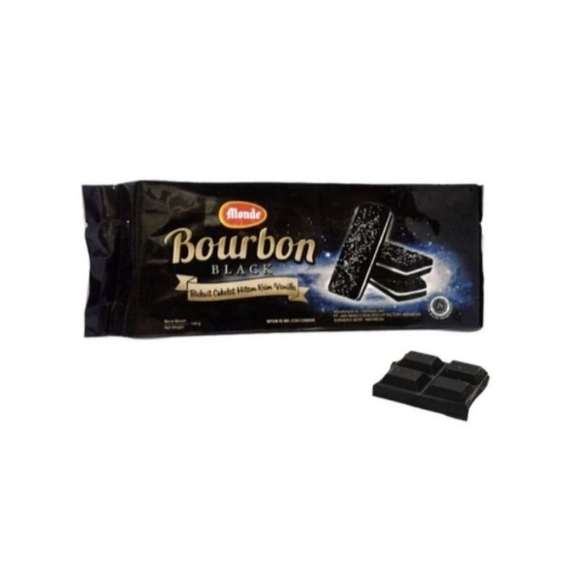 

Monde Biscuit Bourbon Black Vanila 140G