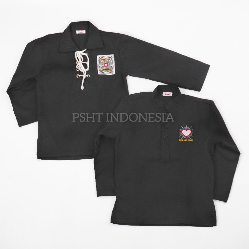 BAJU SAKRAL SILAT PSHT ANAK LAKI PEREMPUAN SD PSHT ANAK