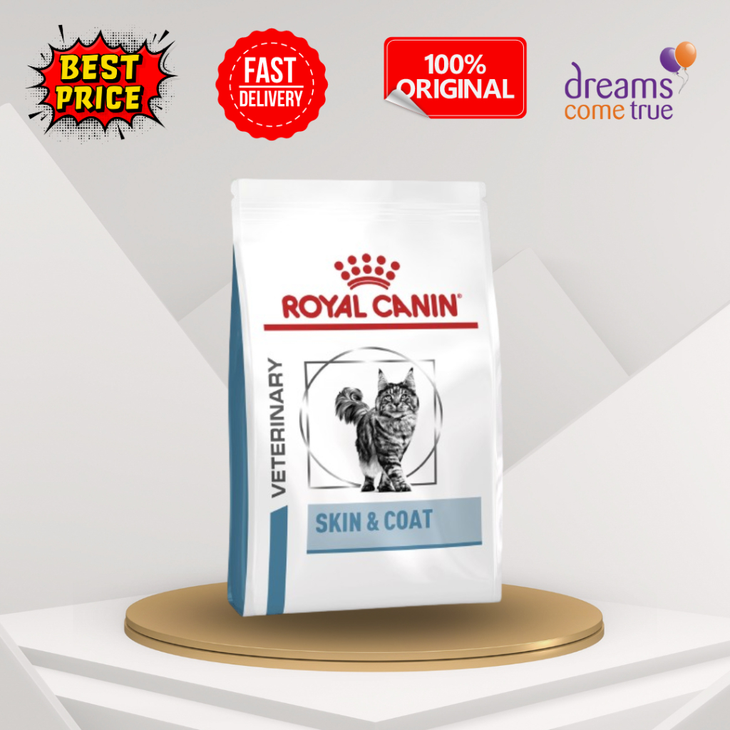 Royal canin hair skin and coat 400 gr dan 1,5 kg Freshpack