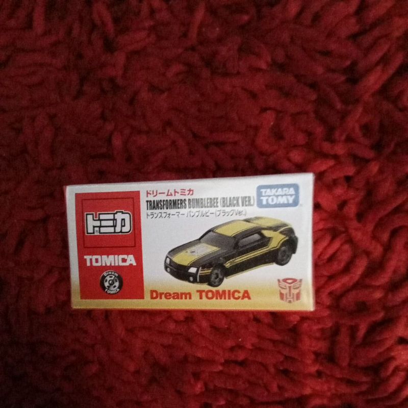 transformers bumblebee takara tomy tomica black ver