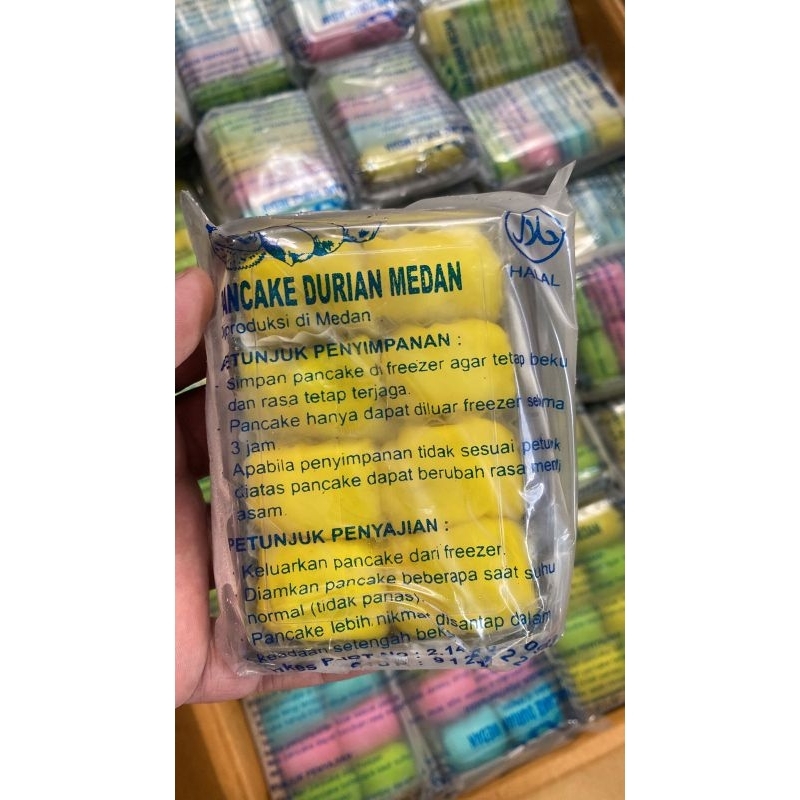 

pancake mini isi 8