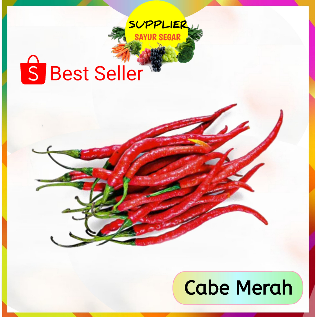 

Cabe Merah - Supplier Sayur Sayuran Mayur Segar Online Palembang