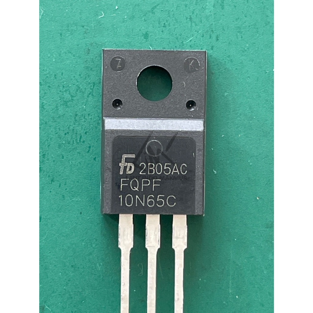1 BUAH 10N65 ASLI ORIGINAL FQPF10N65C TRANSISTOR FQPF10N65 10N65C ups