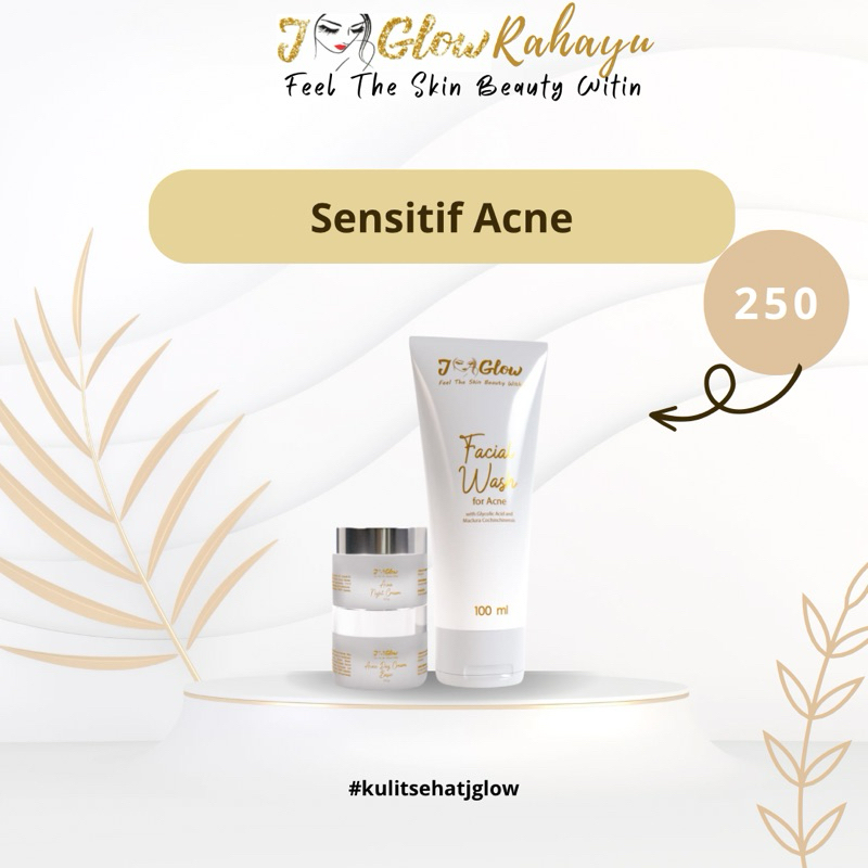 JGLOW SCINCARE PAKET SENSITIF ACNE