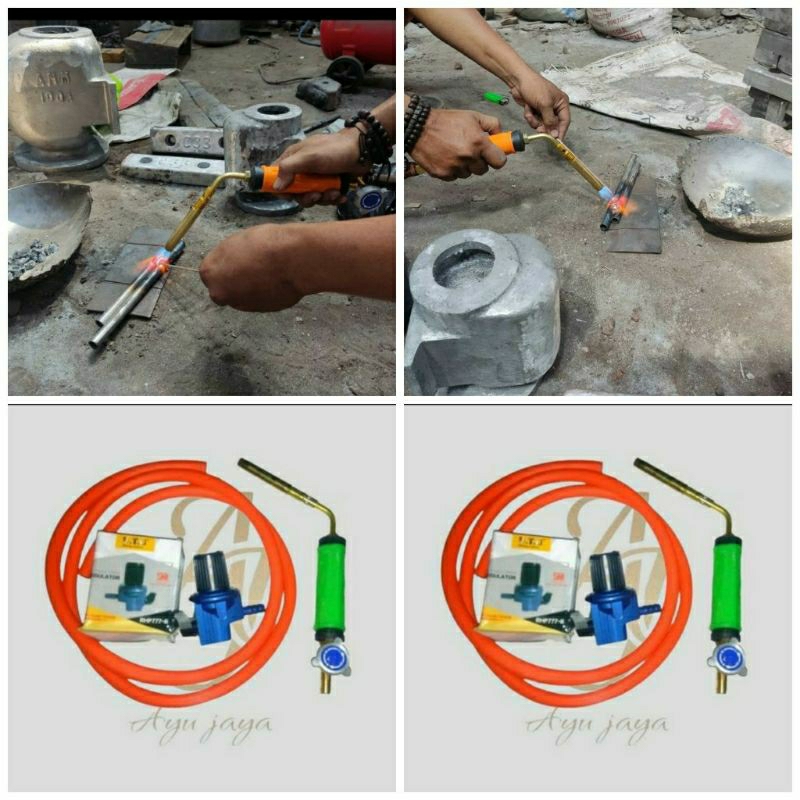 SOLDER LAS GAS LPG | SOLDER PELEBUR LOGAM ( KOMPLIT )