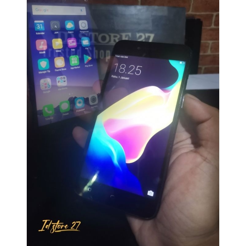 hp second normal oppo A71 ram 3gb  / handphone second