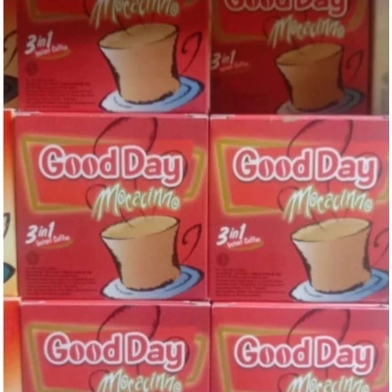 

Good Day moccacino 3 in 1 renceng isi 10 pcs @ 20gr moca moka kopi mocacino