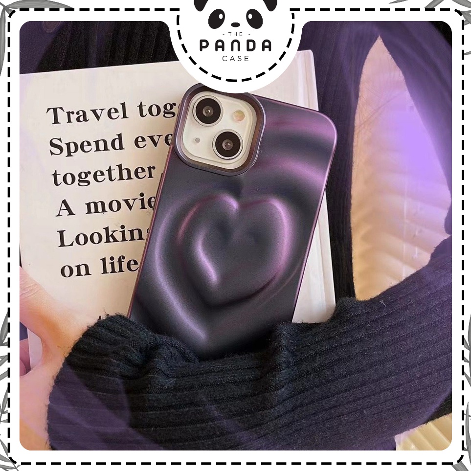 TPC  iPhone Case Soft Case Cool LOVE Glossy Bumper Casing Phone Case Camera Protection Shockproof Fo