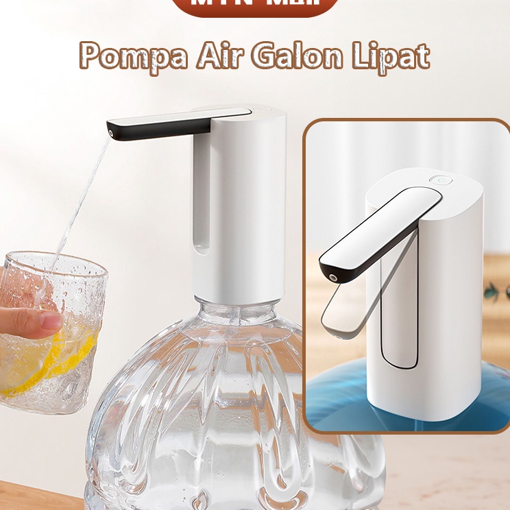 Pompa Air Galon Lipat  Pompa Galon Air Elektrik  Wireless Smart Water Dispenser  Lipat Water Pump Di