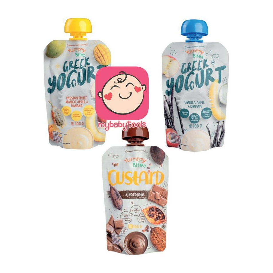 

Readystock YUMMY BITES GREEK YOGURT CUSTARD CHOCOLATE 1g K38