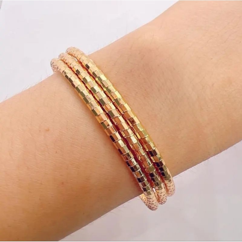 Gelang keroncong bangkok perhiasan wanita dewasa