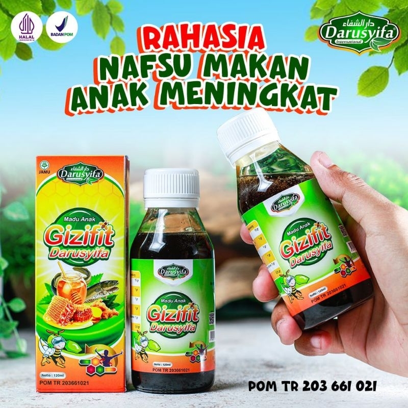

MADU GIZIFIT DARUSYIFA 120 ML