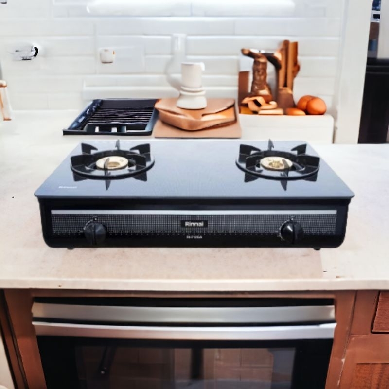 Kompor Gas Rinnai RI 712GA (B) / RI712GA(B) 2 Tungku