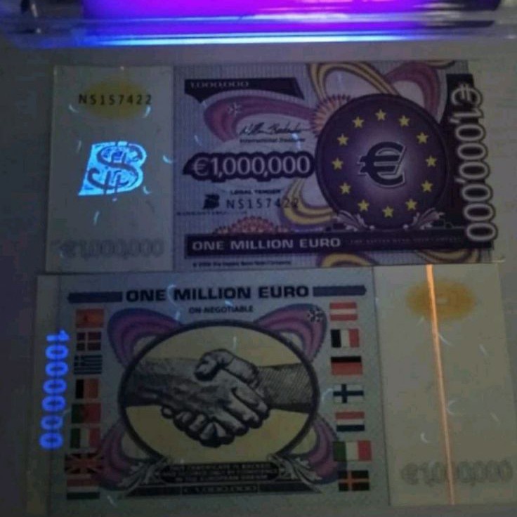 Penawaran Spesialr5Qf Uang Fantasy Note Euro Salaman 1 Juta Euro Mulus GRESSS