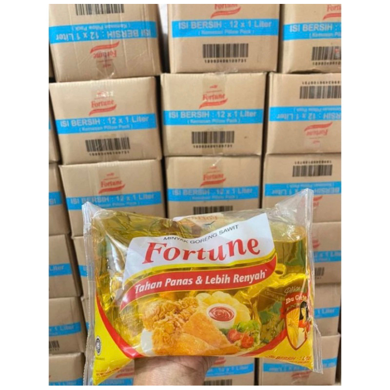 MINYAK GORENG FORTUNE 1L 1 DUS