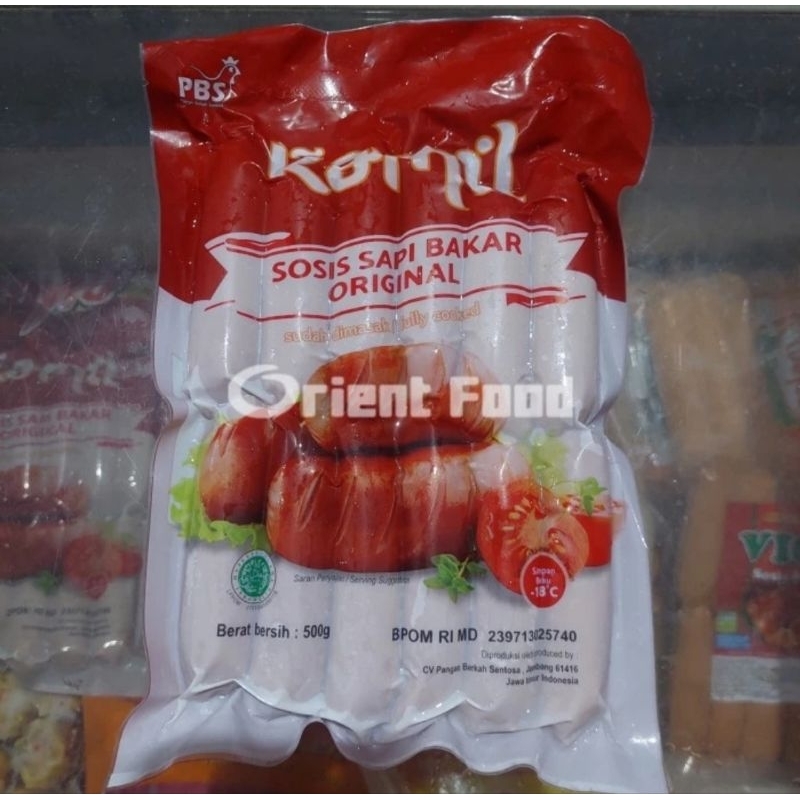 

Sosis Sapi Bakar Original 500gr Mini Kamil