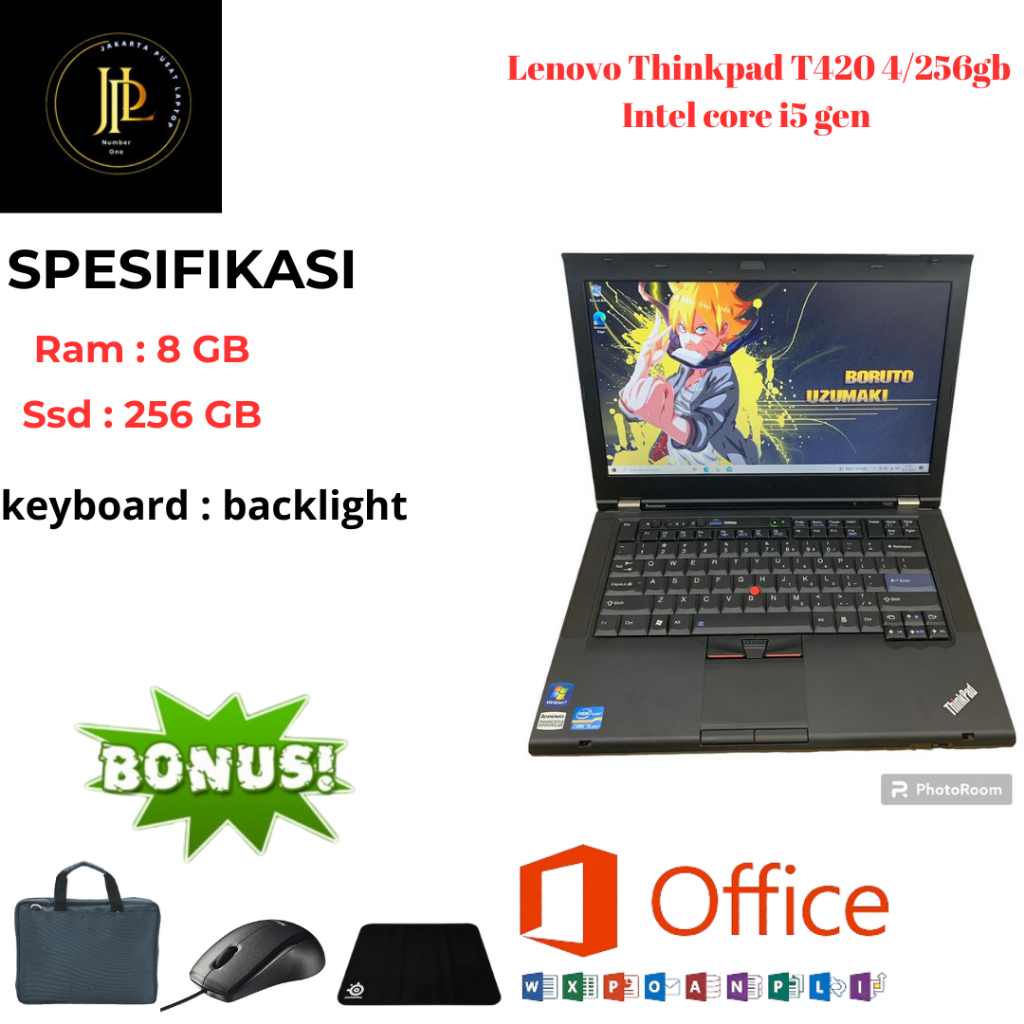 Lenovo Thinkpad T420 4/256gb Intel core i5 gen 2