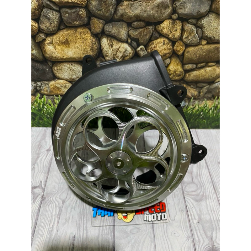 COVER FAN KIPAS SPINNER MUTER SATU SET (KZL) BEAT STARTER KASAR / SCOOPY STARTER KASAR