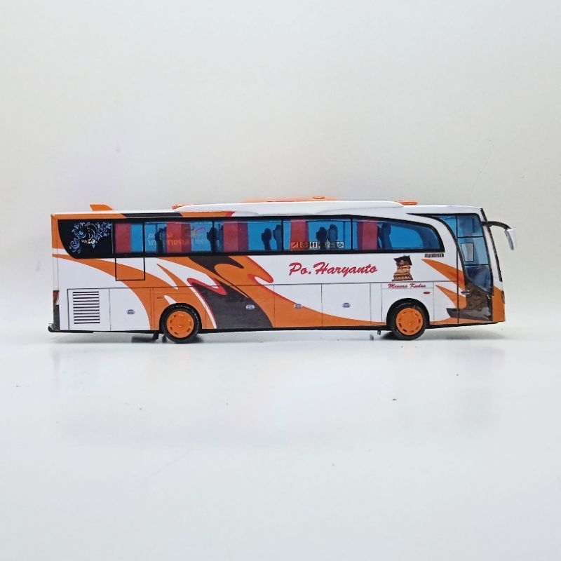 Miniatur bis Po HARYANTO body Jetbus skala 64