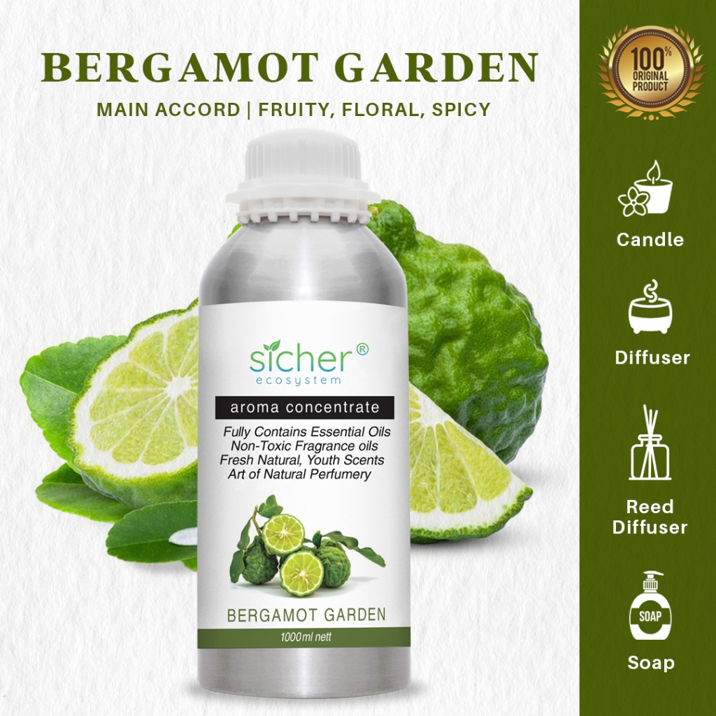 Sicher Fragrance Oil Bergamot Garden 1000ml
