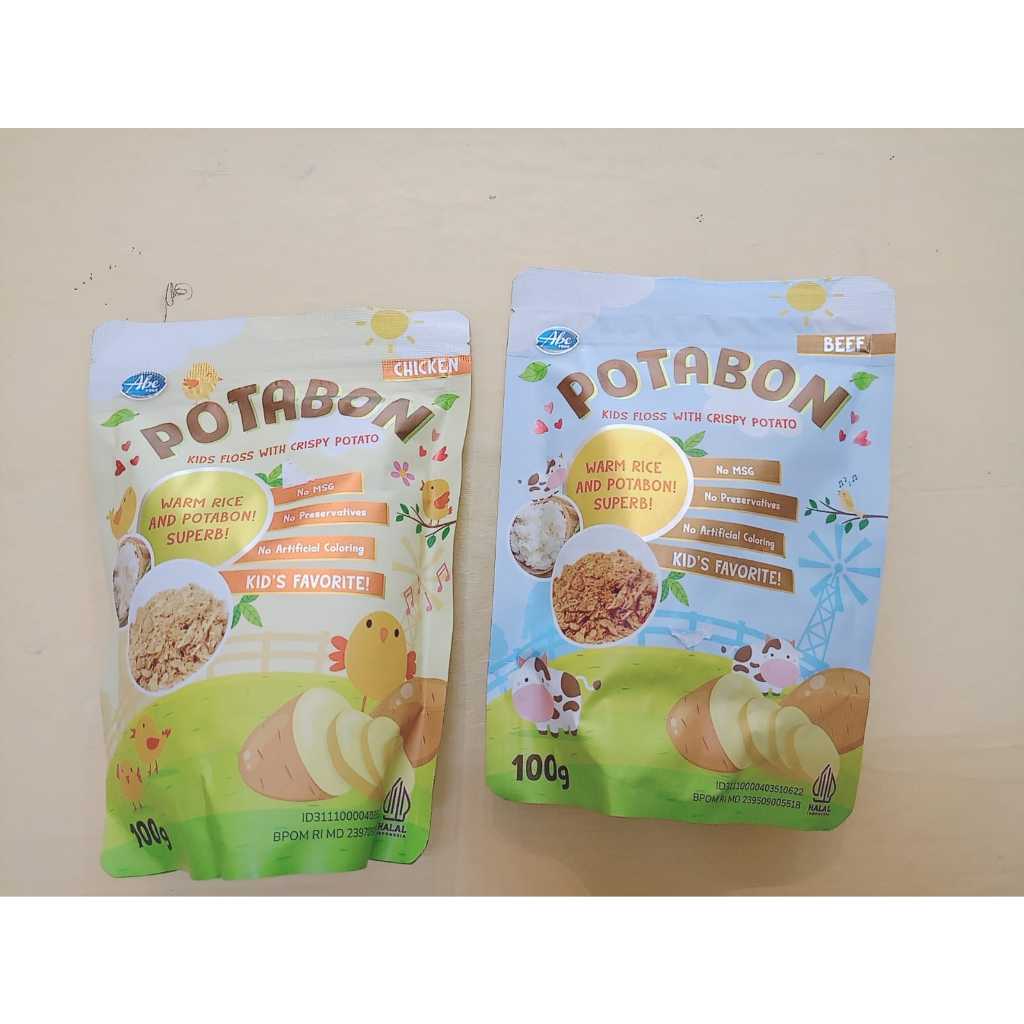 

Abefood Potabon Potato Abon Sapi Ayam Abon Mpasi Cemilan Sehat Abon Ayam Abon Sapi
