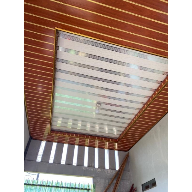 Plafon PVC terpasang