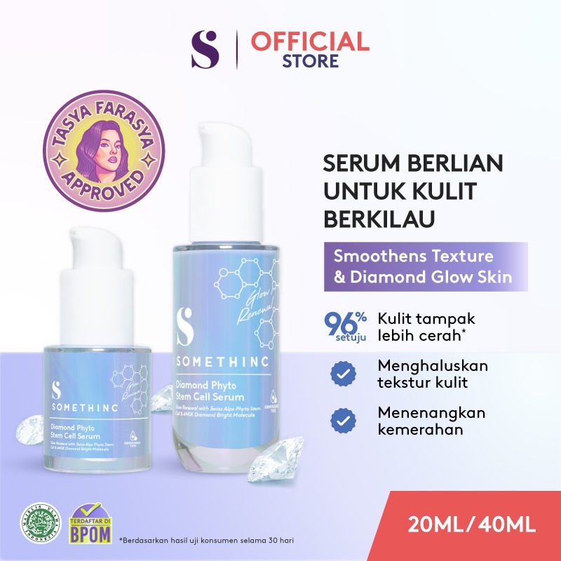 [TASYA FARASYA APPROVED] SOMETHINC Diamond Phyto Stem Cell Serum - Serum Diamond untuk Kulit Berkila