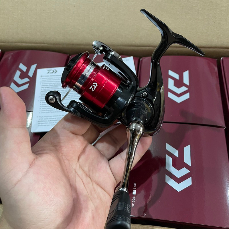 Reel Daiwa MG S LT New 2021 One Way 2+1 Bearing Ratio 6.2:1 Spinning Ril Pancing Anti Reverse Ori
