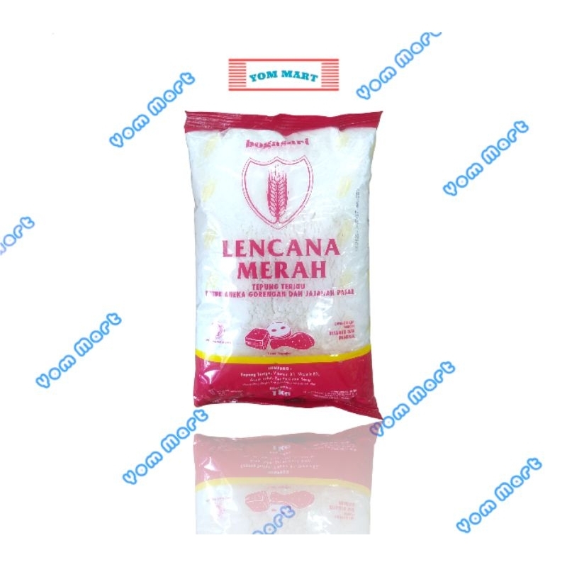 

TEPUNG TERIGU LENCANA MERAH 1KG