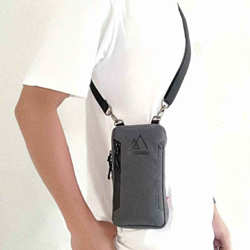 Official Cluth Bag Megan Abigadu Tas Hp Anti Air Pria Wanita Slingphone Waterproof Laki Laki