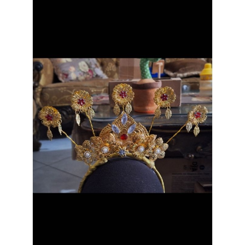 mahkota/bando adat jawa/sunda anak-dewasa