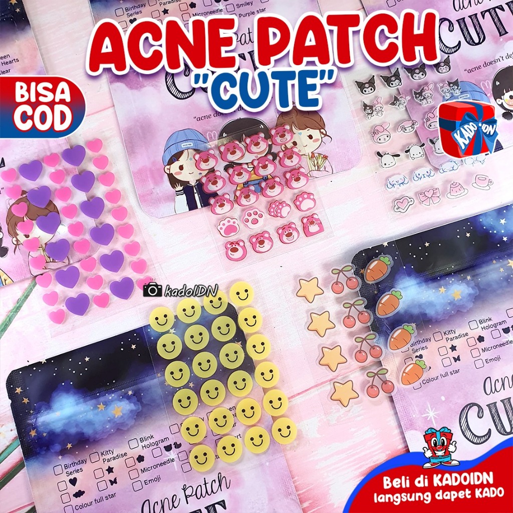 

Acne patch CUTE pimple patch cute karakter