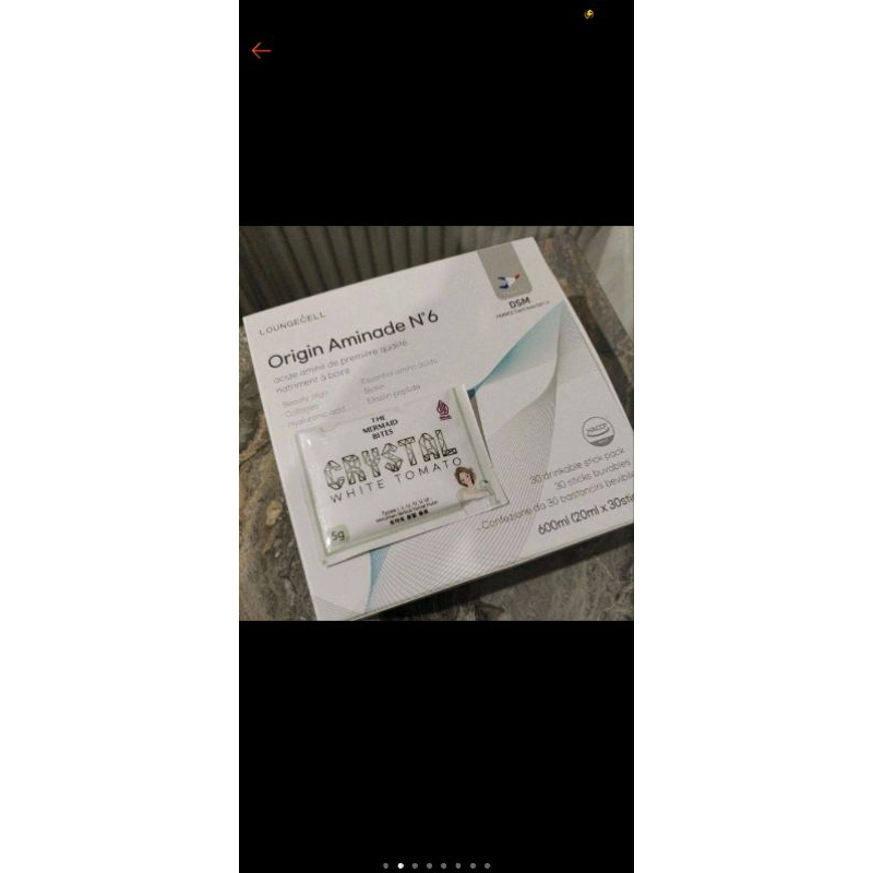 Crystal White Tomato Sachet