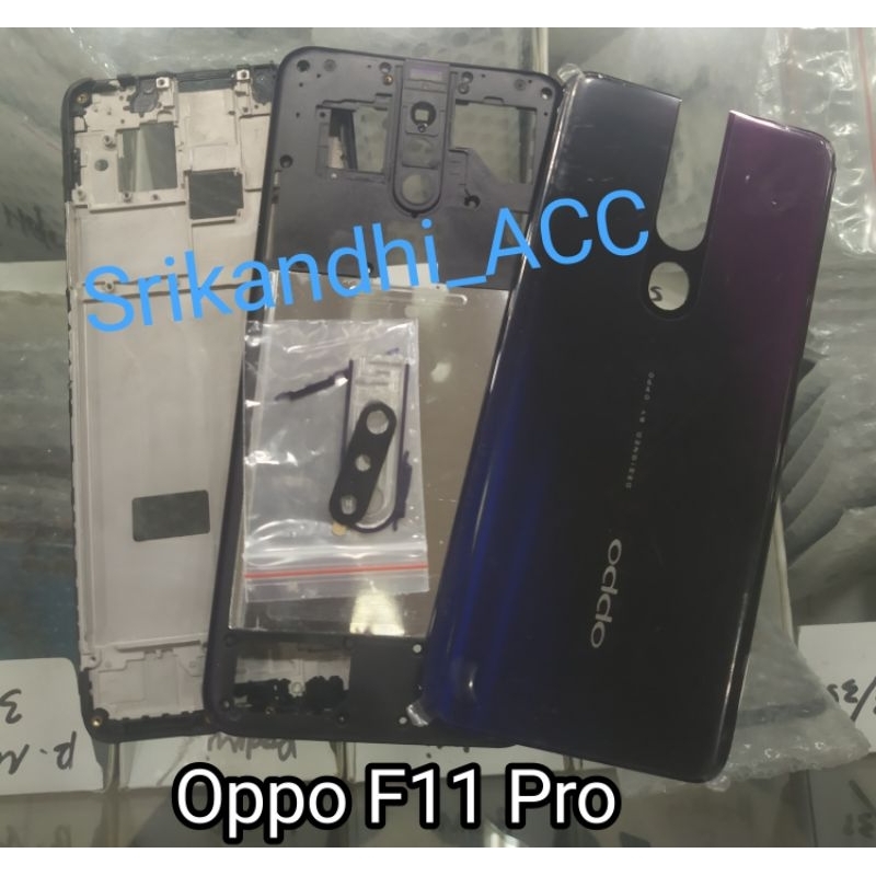 kessing hausing fullset frame Lcd Opo F11 Pro Cessing hausing + Frame tulang tengah