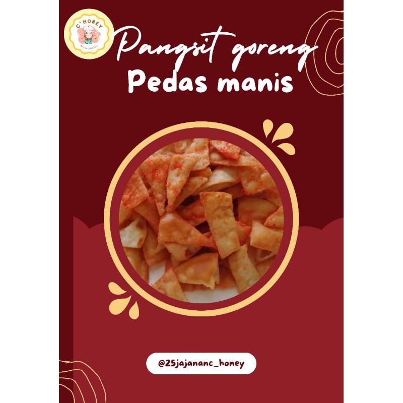 

pangsit goreng pedas manis 120gr