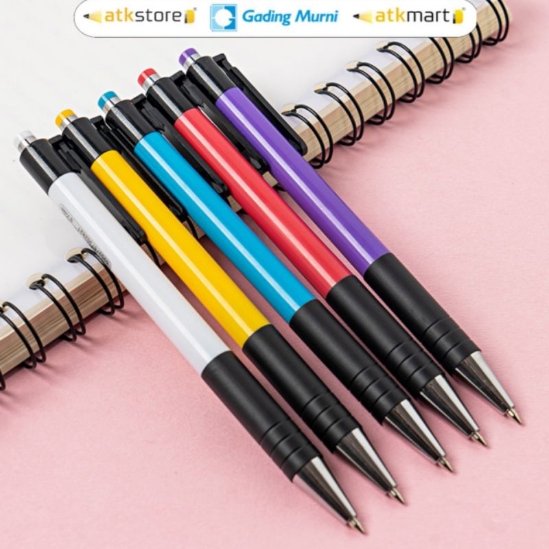 

M&G Economic Retractable Ball Pen Pulpen Tinta Hitam 0.7 mm - ABP88473