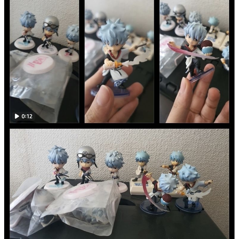 Koleksi Action Figure Mini Gintama Sakata Gintoki Voice