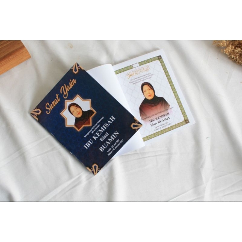 BUKU YASIN DAN TAHLIL 96 HALAMAN (FREE DESAIN+FOTO) dan TERJEMAHAN